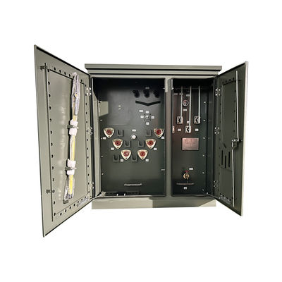 112.5kva 3단계 패드 장착 트랜스포머 전기 트랜스포머 12000V ~ 208V Meet Doe 2016 ANSI CSA 표준