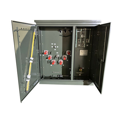 150kva 패드 마운트 3단계 오일 잠수 분배 트랜스포머 전력 34500V ~ 208V ANSI / IEEE C57