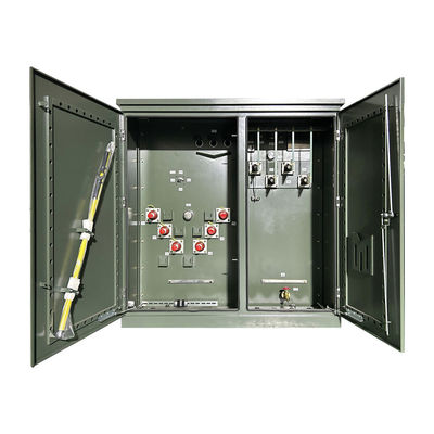 3단계 패드 장착 전기 오일 타입 변압기 1500kva 35kv 클래스