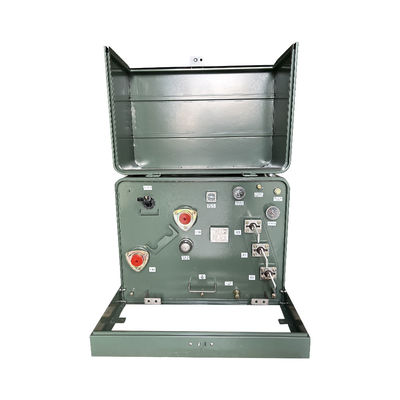 200kva 단일 단계 패드 장착 변압기 오일 잠수 5KV 클래스 ANSI IEEE 표준