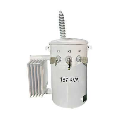 단일 단계 전구 장착 분배 트랜스포머 듀얼 와일딩 167Kva 34.5KV ~ 120V