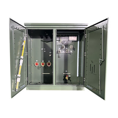 500Kva 3단계 패드 장착 변압기 2400V ~ 480V 방사선 공급 UL 인증