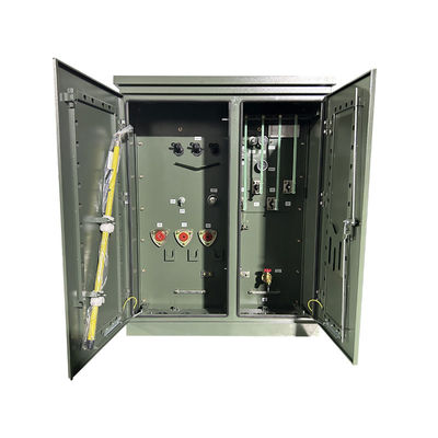 패드 마운트 트랜스포머 75 Kva 3단계 스텝 다운 트랜스포머 12000V ~ 480Y UL 인증