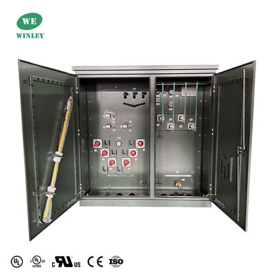1000Kva 3단계 패드 장착 트랜스포머 루프 공급 34.5KV ~ 208V UL 인증