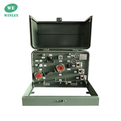 ANSI IEEE 표준 25kva 단일 단계 패드 장착 변압기 4160GrdY/2400 주거용 맞춤형