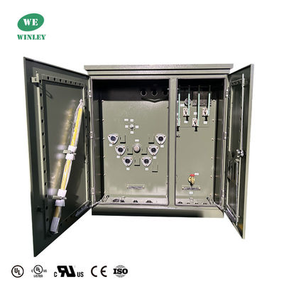 75Kva 3단계 패드 장착 트랜스포머 주거용 전력 배급유 잠수 34.5KV에서 480V