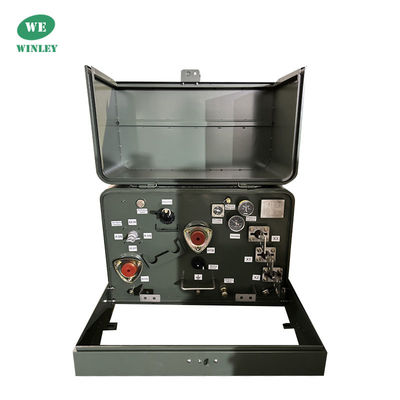 10kva 단일 단계 패드 장착 트랜스포머 오일 잠수 전력 분배 전기 ANSI IEEE 표준