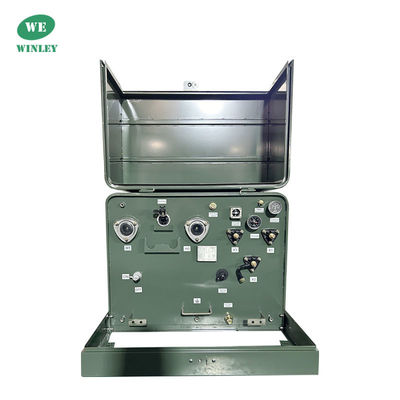50Kva 단일 단계 패드 장착 변압기 분배 오일 잠수 22860V ~ 240V 주거용