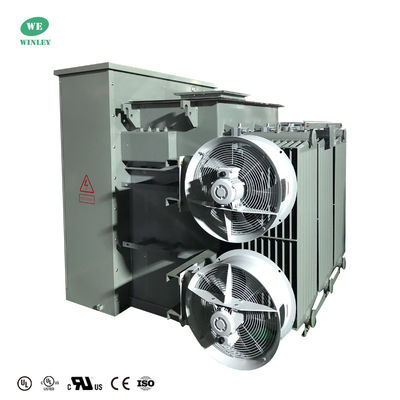 2500Kva 3100KVA 3단계 패드 장착 트랜스포머 KNAF 24.94KV ~ 480Y 분배 액체 충전 UL 인증