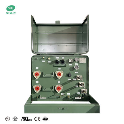 UL/cUL 인증 공급자 25Kva 전력 분배용 단일 단계 패드 장착 트랜스포머 4160V ~ 120V