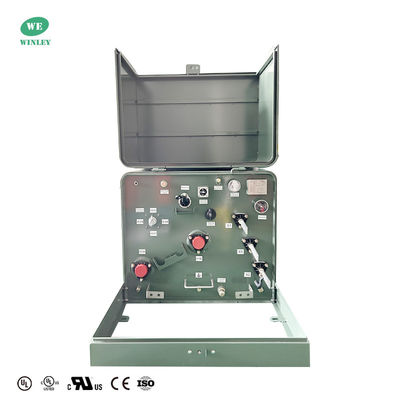 75Kva 단일 단계 패드 장착 분배 트랜스포머 단계 34.5KV에서 240V까지 ANSI IEEE 표준