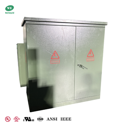 UL 목록 3단계 패드 장착 변압기 1500Kva 12.47KV ~ 480Y/277 ANSI DOE IEEE CSA 표준