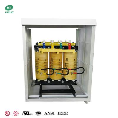 UL/cUL 목록 112.5KVA 진공 압력 浸透 VPI 건조형 변압기 240V ~ 480V DOE 2016를 충족